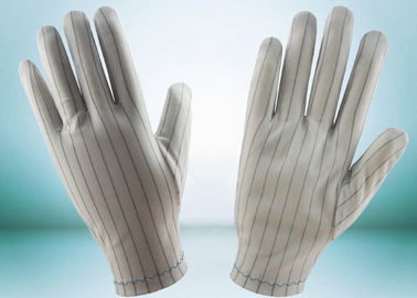 Clean Room ESD Disposable Gloves , Static Proof Gloves High Durability
