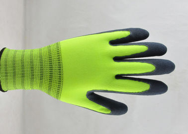 Sandy Finish Nitrile Coated Gloves Nylon Knitted Ultimate Close Fitting